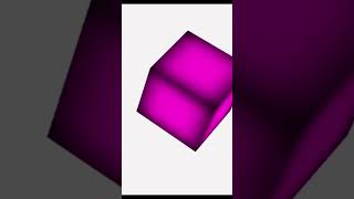 3D Glowing Cube Using HTML and CSS. #webdesigner #webdevelopment #htmlcss #coding