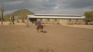 Cutter Katie Magowan - Practicing Barrels