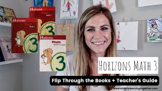 Horizons Math 3 - Look Through the Books and Teacher's Guide