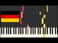 Germany National Anthem Deutschlandlied Piano Tutorial Germany National Anthem Deutschlandlied Piano Tutorial