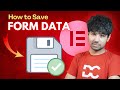 How to Save Elementor Pro Form Fields in WordPress🔥