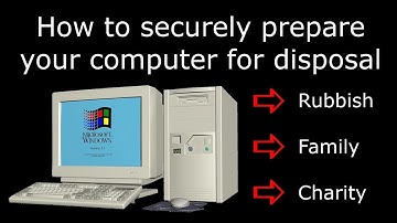 How to securely prepare your computer for disposal