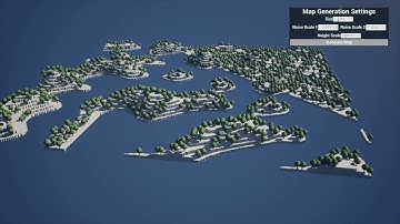 Unreal Engine - Instance Procedural Terrain - C++