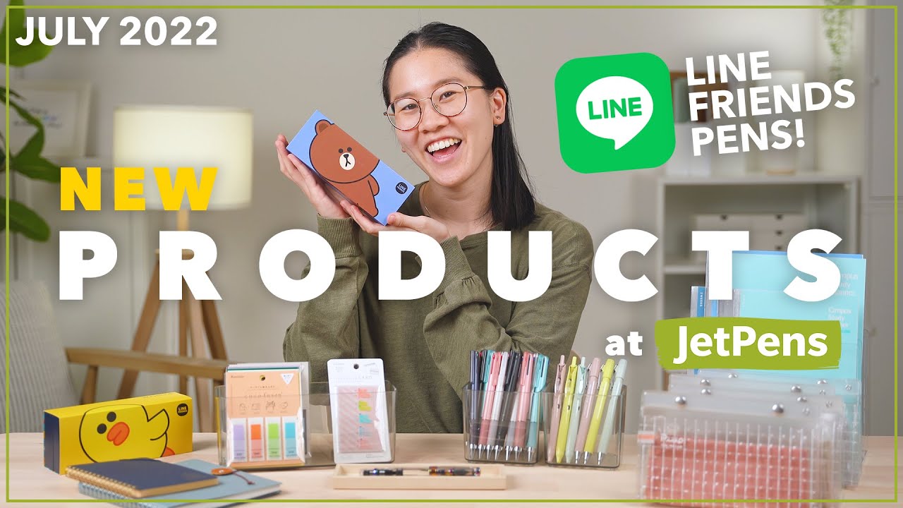 What's New at JetPens? Line Friends & MORE Back to School products