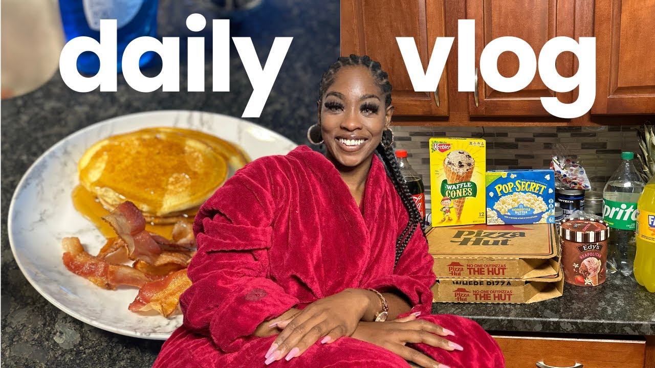 Vlog Movie night/ cheerleading competition/ food is expensive YouTube