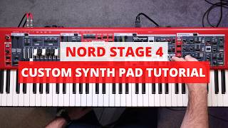 Nord Stage 4 - Custom Synth Pad Tutorial Layered with the Astoria Grand!
