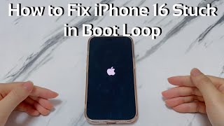 Famous How to Get Out of a Stuck Boot Loop on iPhone 16 (Plus) or iPhone 16 Pro (Max) Profile