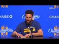 Klay Thompson Postgame Interview | Golden State Warriors beat Charlotte Hornets 110-105