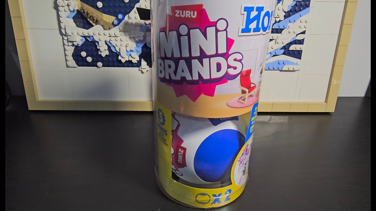 Unboxing Zuru Mini Brands Home Set – 2 Capsules, 10 Miniatures!