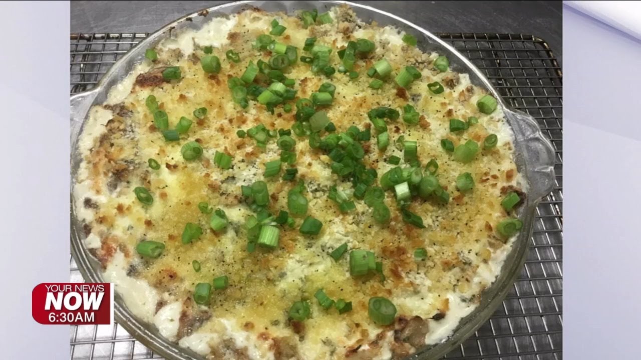 Cooking with Carrie: Crab Stuffed Mushroom Dip