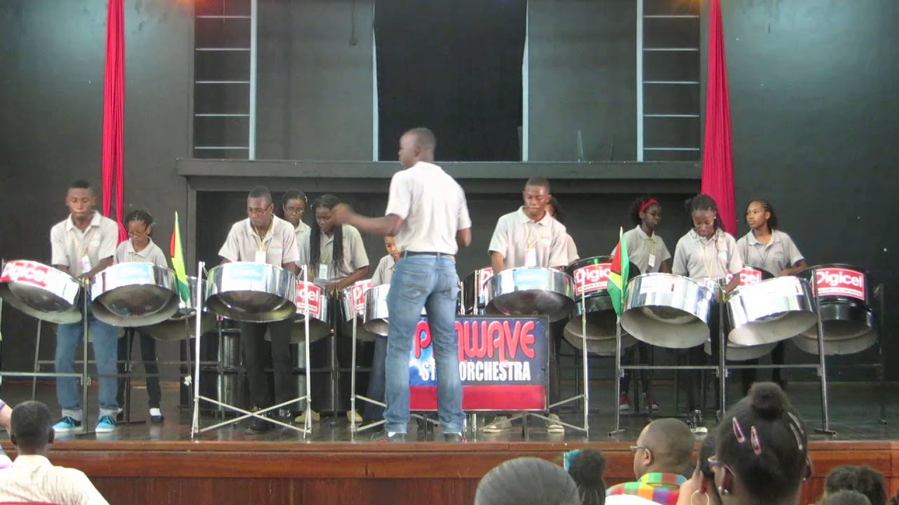 Panwave Steelpan Academy (Guyana) Medley of Guyanese Folk Songs YouTube