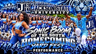Jackson State Sonic Boom of The South Yard Fest Performance | Homecoming 2026