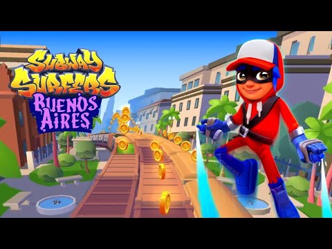 SUBWAY SURFERS ANDROID GAMEPLAY HD 2026 - BUENOS AIRES - SUPER RUNNER JAKE DANGER DASHER BOARD