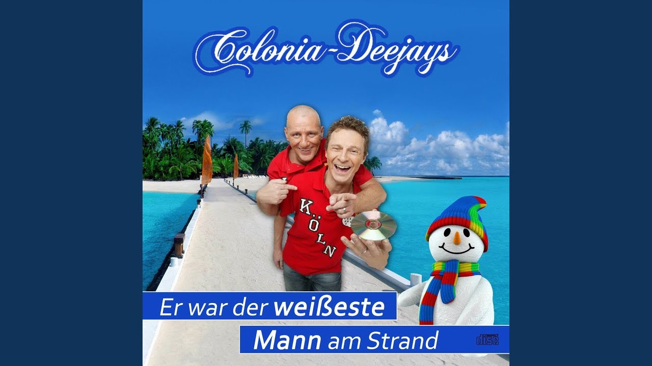 Paveier Der Weißeste Mann Am Strand