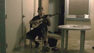 Strumming Guitar From My Front Door @DaveB11th