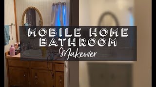 1970’s MOBILE HOME BATHROOM MAKEOVER | Small Bathroom