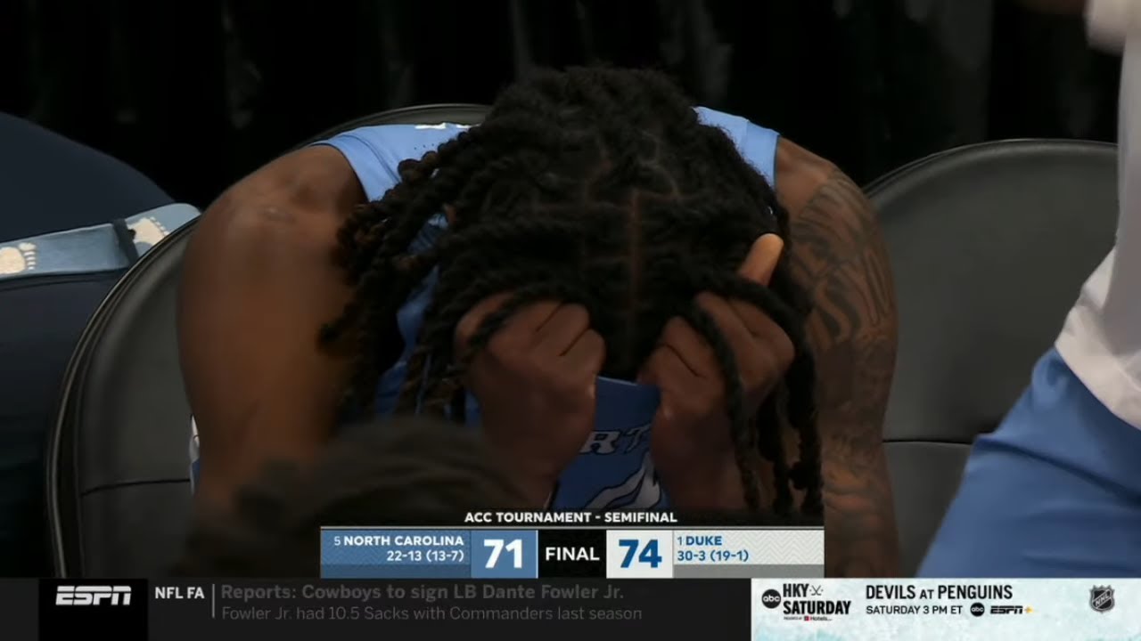 North Carolina commits game losing lane violation vs Duke