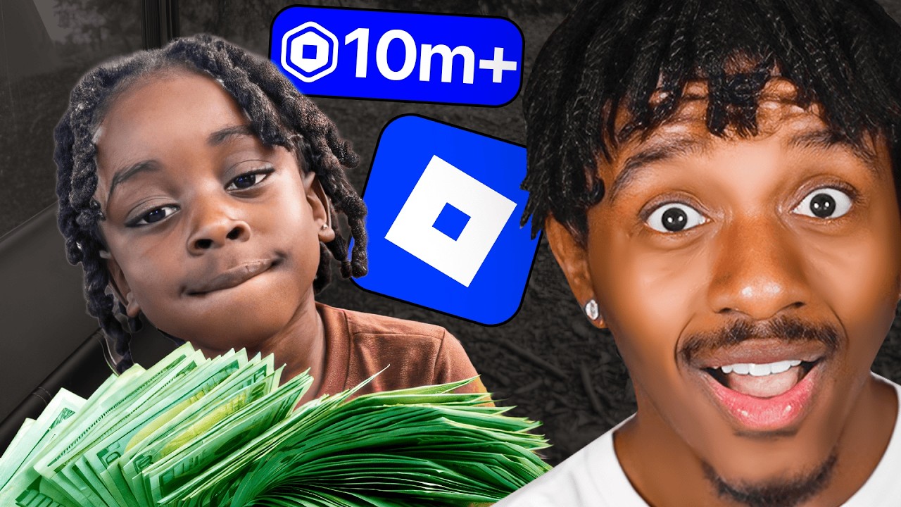 HE MADE 10,000,000 ROBUX IN A MONTH - YouTube