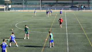 Calentamiento prepartido Juvenil B