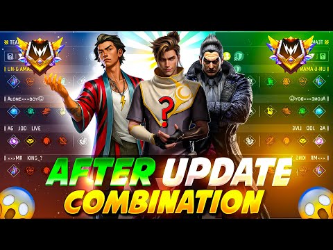 AFTER UPDATE OB - 54 NEW COMBO☠️ | best character skill for cs rank | Cs rank best character skill