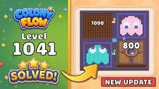 Colony Flow! Level 1041 Walkthrough 🐜 | ABI GAMES Solution & Gameplay 🧩 (New Update)