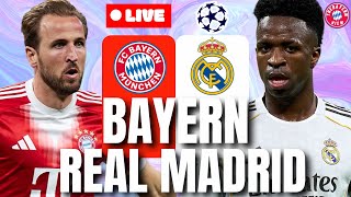 BAYERN MUNICH VS REAL MADRID LIVE STREAM | UEFA CHAMPIONS LEAGUE | LIVE MATCH TODAY