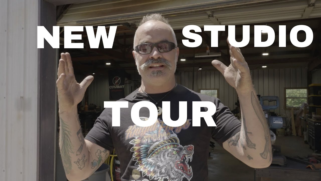 NEW STUDIO TOUR! | Knight Forge Studio | Back on YouTube?! - YouTube