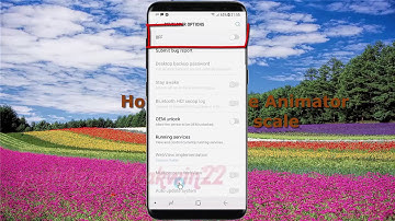 Android Nougat : How to Change Transition animation scale in Samsung Galaxy S8 or S8+
