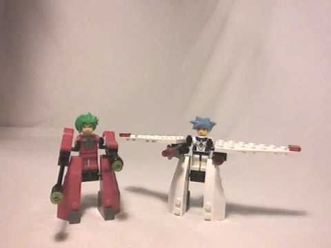 YouTube thumbnail: Exo-Force Video Review: Takeshi Walker &amp; Hikaru Flyer [Français]