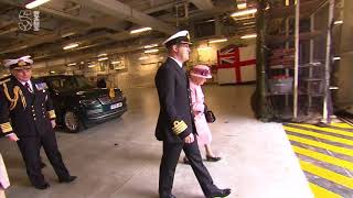 The Queen visits Plymouth for HMS Ocean decommissioning ceremony | 5 News