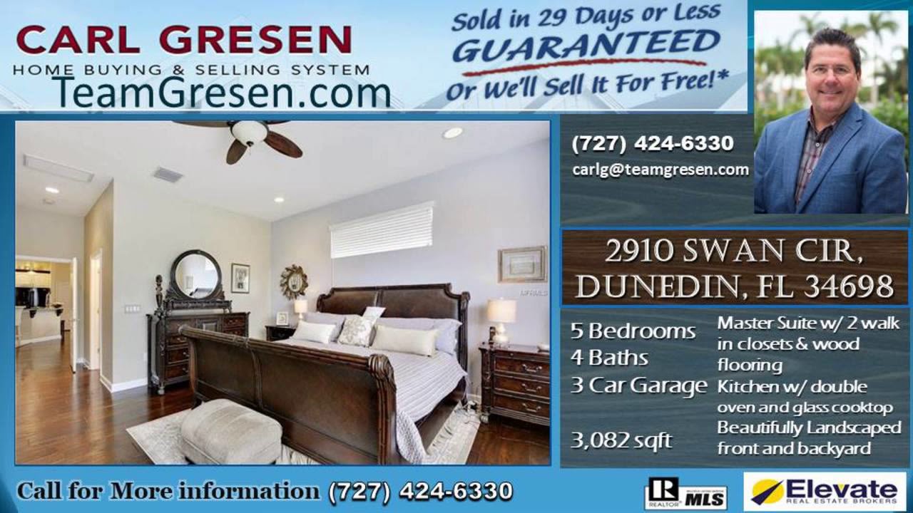 Gorgeous Luxury home-2910 SWAN CIR, DUNEDIN, FL 34698 5 Bedrooms/3 car garage/4 Baths