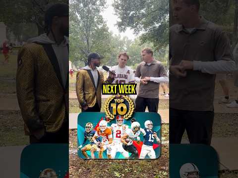 CFB RANKING PREDICTIONS 👀🍿