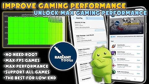 FIX LAG & FRAME DROPS in Your Game | Best Settings for Low-End Device | Radiant Tools Part #6