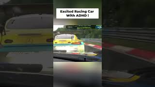 When Your Race Car Has ADHD #viral #racing #shorts