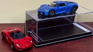 PosterCars Porsche 918 Spyder vs Hot Wheels Porsche 918 Spyder