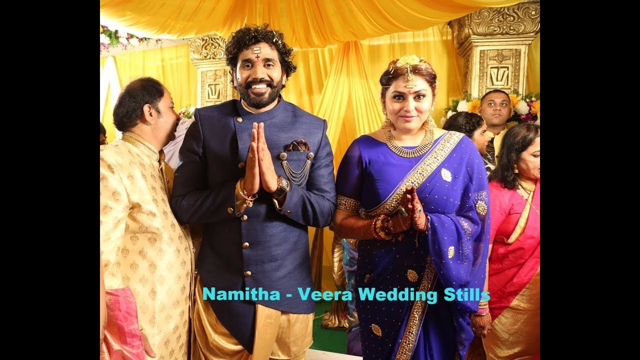 Namitha - Veera Wedding Stills