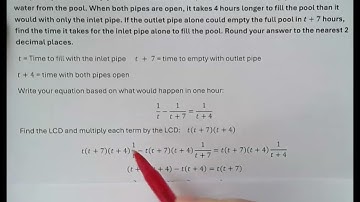 Work Problem - Pipes Work Against
