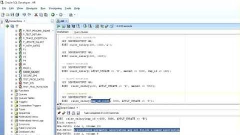 DIFFERENT WAYS TO CALL / EXECUTE A PROCEDURE IN ORACLE PL/SQL? (Position, Named and Mixed Notations)