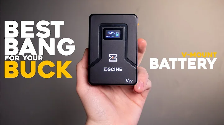 The Best V-Mount Battery for you Buck! | ZGCINE v99 V-Mount Battery