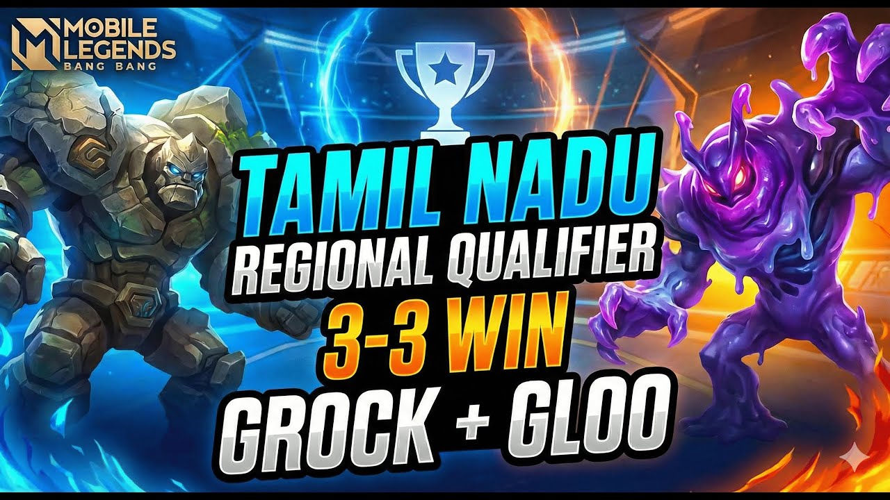 Tamil Nadu Qualifier Round 1 Highlights: Grock & Gloo Gameplay 