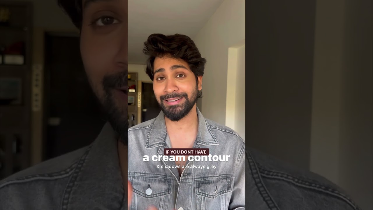 Makeup hacks - diy cream contour using eyeshadow