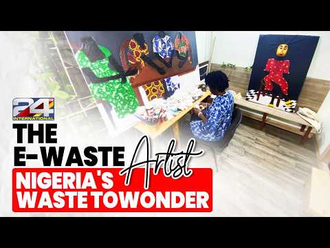 Turning Trash into Masterpieces: Nigeria’s Mind-Blowing E-Waste Artist