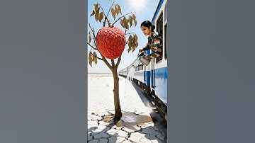 Indian Lady Soldier Waters Litchi Tree and Saves It from Drying Up 😭 #ai #plants #save #water