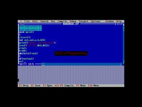 GCD in c programming