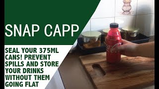 Snap Capp Review - Reclosable Soda Can Lids - Keep the fizz longer!