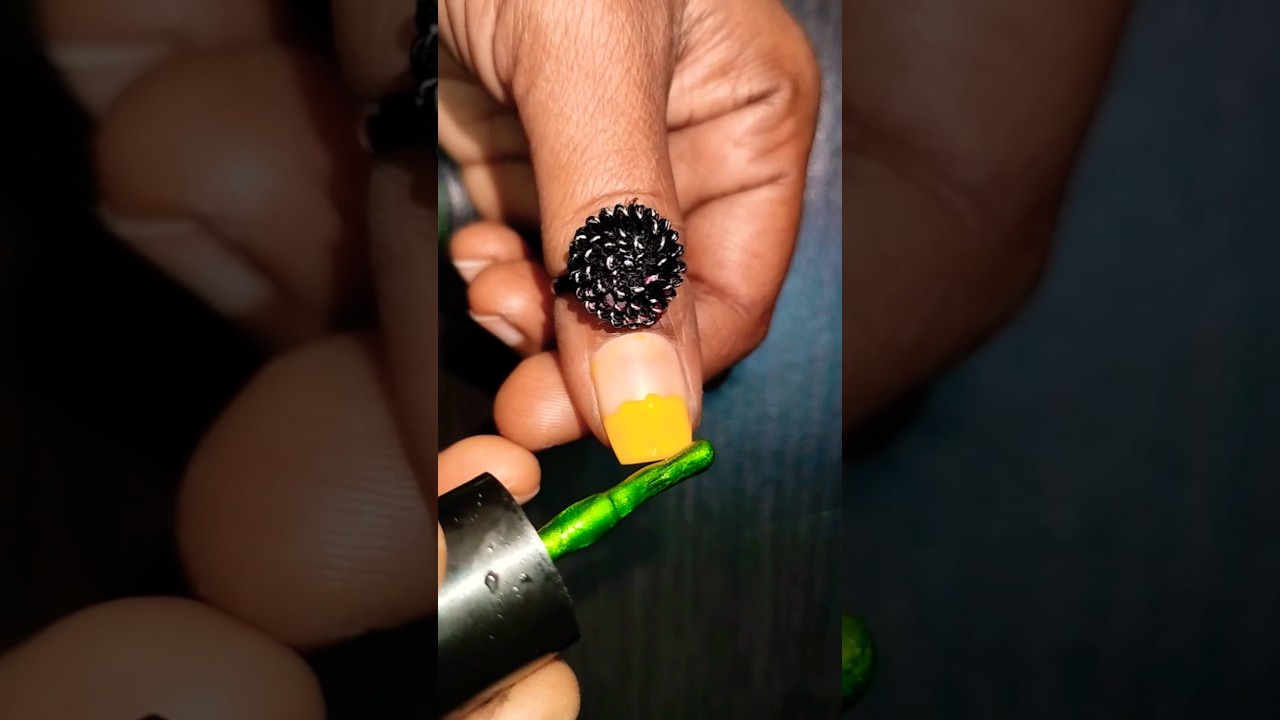 📌 wait for end 💅💚 #nailart #nails #simplenailartdesignsathome #shorts