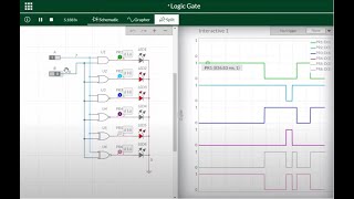 Experiment to verify Truth Table of Logic Gates using MultiSim Live