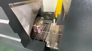 Semi-automatic shrink packaging machine,3-5PPM #shrinkwrap#packagingmachine #manufacture
