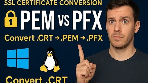 PEM vs PFX Explained! | Convert .CRT to .PEM to .PFX Step-by-Step SSL Guide #pfx #pem #convert