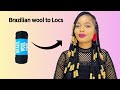 Knotless Braids With Beads | Loc-Inspired Protective Style Tutorial / Brazilian wool hairstyle 